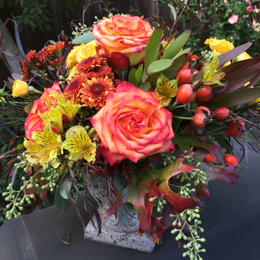 Celebrate Autumn in style with a Floral Design Class at Gamble Garden