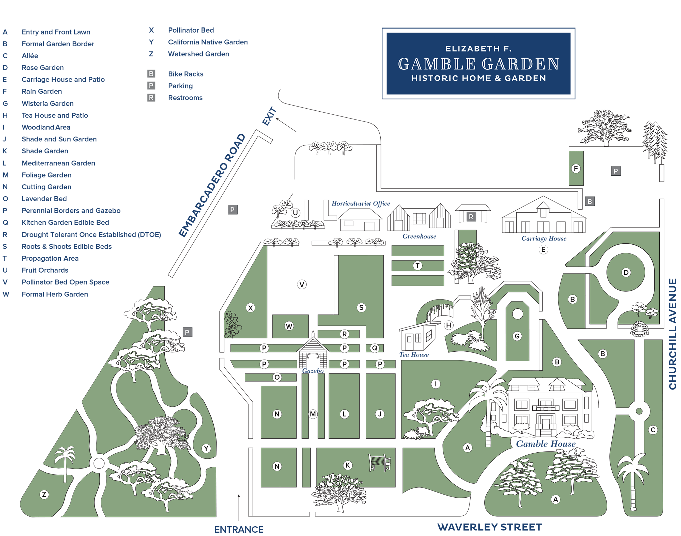Map of Garden