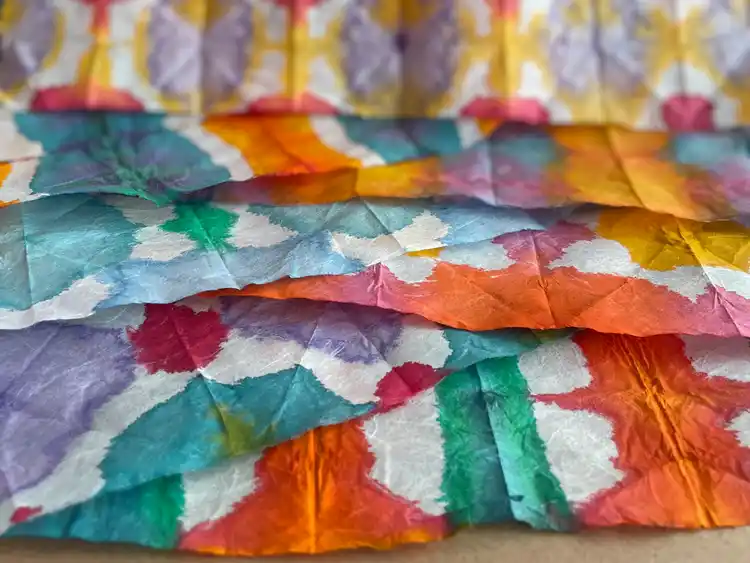 colorful papers